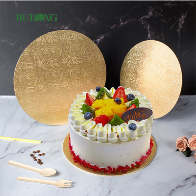 10 pouces catégorie comestible BRC FSC de gâteau blanc de 12 pouces de base ronde de panneau