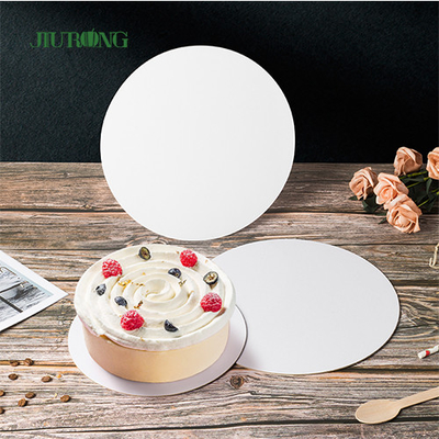Panneau jetable de gâteau de LFGB autour des plats d'or de gâteau de tambour de protection