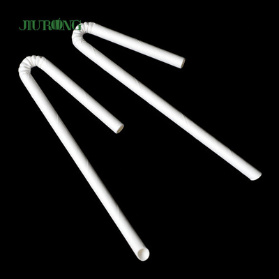 papier biodégradable Straw For Bubble Tea de catégorie comestible de diamètre de 5mm