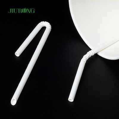 papier biodégradable Straw For Bubble Tea de catégorie comestible de diamètre de 5mm