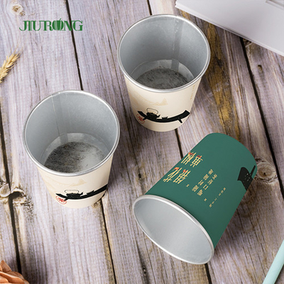 Tasses de papier jetables faites sur commande pour la copie à base d'eau de Flexo de café