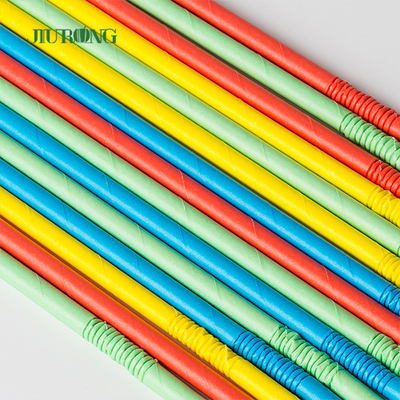 Bio papier droit fait sur commande buvant Straw For Coffee Boba Tea