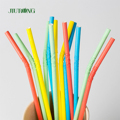 Bio papier droit fait sur commande buvant Straw For Coffee Boba Tea