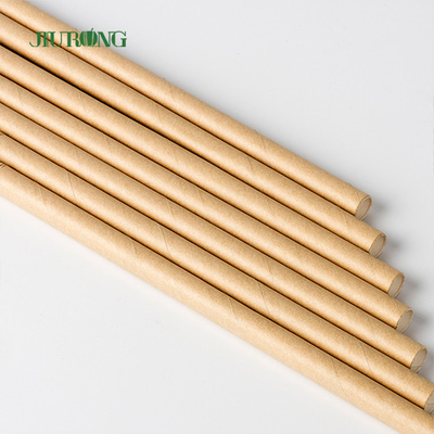 papier biodégradable Straw For Drinking Beverage de longueur de 135mm