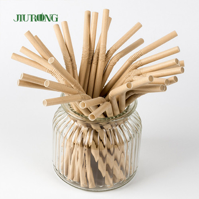 papier biodégradable Straw For Drinking Beverage de longueur de 135mm