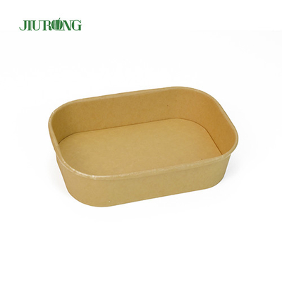 Imperméabilisez la catégorie comestible à emporter du bol 1500ml de papier recyclable pour la salade