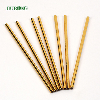 Pailles de papier biodégradables jetables compostables d'ODM pour des Smoothies