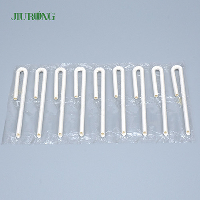 Paille en papier biodégradable Bendy de 150 mm