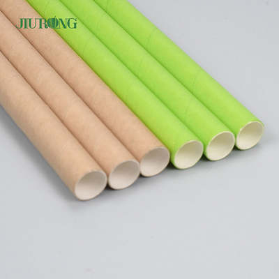 Noël biodégradable de pailles de papier de catégorie comestible de Jiurong écologique