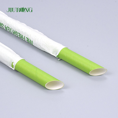 Noël biodégradable de pailles de papier de catégorie comestible de Jiurong écologique