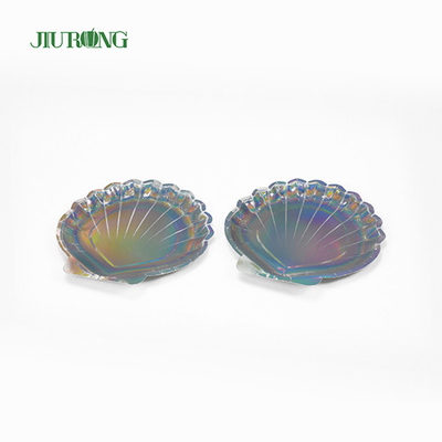 Assiettes jetables en papier biodégradable en bambou Recyclable rond dia 23cm