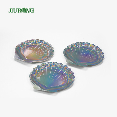 Assiettes jetables en papier biodégradable en bambou Recyclable rond dia 23cm