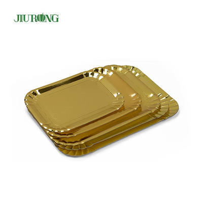 bambou biodégradable écologique d'assiettes en papier de 340mm pour la fête d'anniversaire