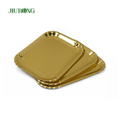 bambou biodégradable écologique d'assiettes en papier de 340mm pour la fête d'anniversaire