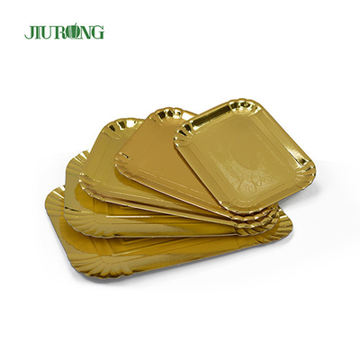 bambou biodégradable écologique d'assiettes en papier de 340mm pour la fête d'anniversaire