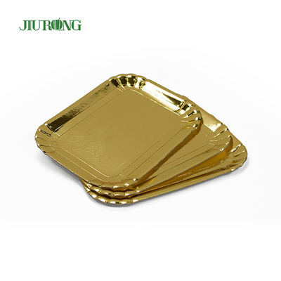 bambou biodégradable écologique d'assiettes en papier de 340mm pour la fête d'anniversaire