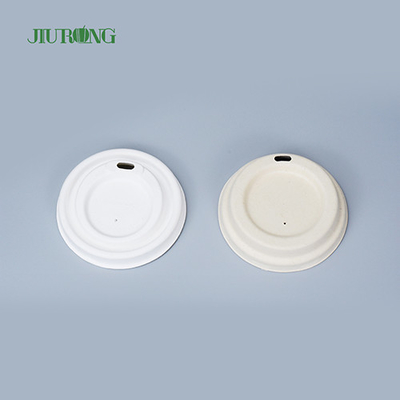 Anti-graisse biodégradable biodégradable de couverture de tasse de papier jetable écologique