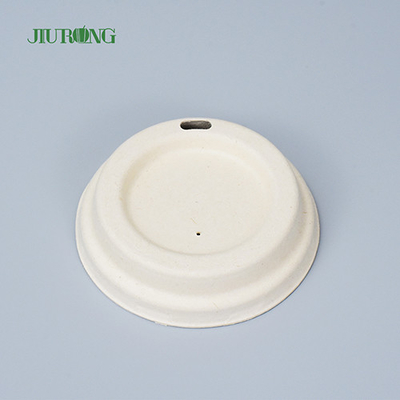 Anti-graisse biodégradable biodégradable de couverture de tasse de papier jetable écologique