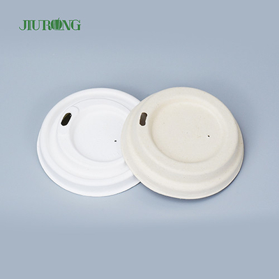 Anti-graisse biodégradable biodégradable de couverture de tasse de papier jetable écologique