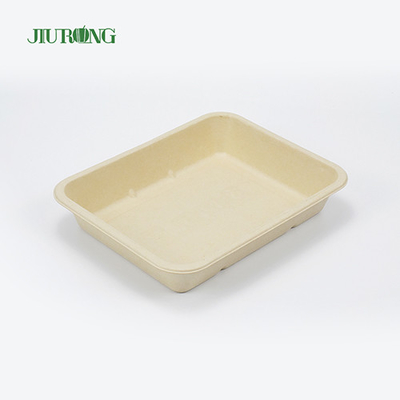 Papier sulfurisé durable imprimé de boîte de nourriture de bagasse de canne à sucre