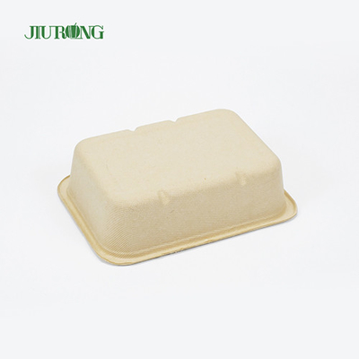 Papier sulfurisé durable imprimé de boîte de nourriture de bagasse de canne à sucre