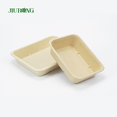 Papier sulfurisé durable imprimé de boîte de nourriture de bagasse de canne à sucre