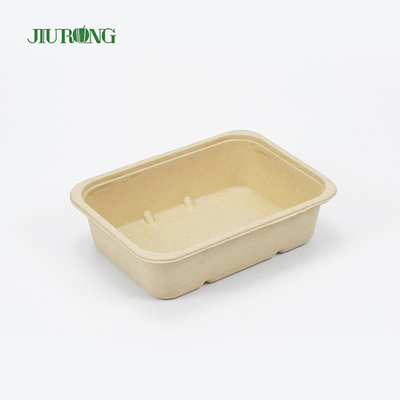 Papier sulfurisé durable imprimé de boîte de nourriture de bagasse de canne à sucre