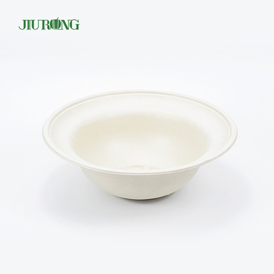 cuvettes jetables écologiques biodégradables de conteneur de nourriture de canne à sucre de 155mm