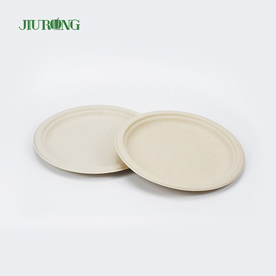 Les plats biodégradables de bagasse de canne à sucre de sushi ont réutilisé 155mm Jiurong