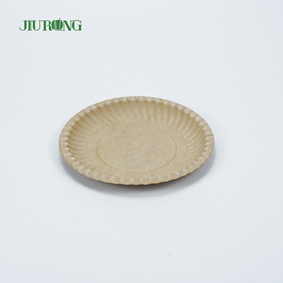 Plat rond écologique 258mm de récipient de nourriture de canne à sucre biodégradable recyclable