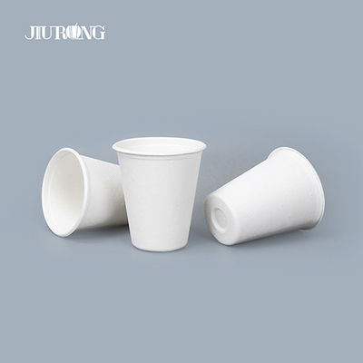 Tasses à café de papier biodégradables ondulées blanches 10oz 12oz à mur simple