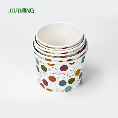 Gobelets en papier biodégradables de qualité alimentaire 18 oz écologiques pour la crème glacée