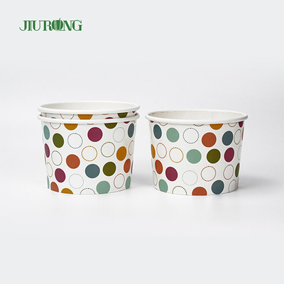 Gobelets en papier biodégradables de qualité alimentaire 18 oz écologiques pour la crème glacée