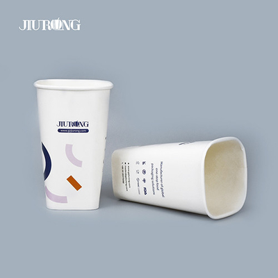 Gobelets en papier biodégradables compostables