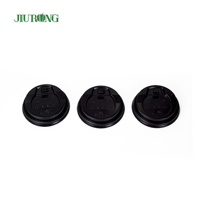 Couvercles jetables ondulés ISO9001 de tasse de papier de Brown noirs approuvés