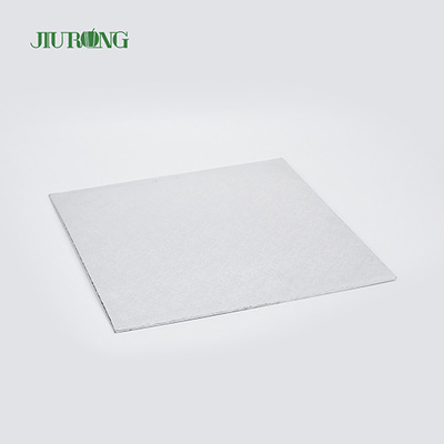 Panneau de gâteau jetable argenté de relief 30*40cm pour le magasin de boulangerie