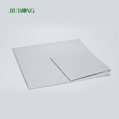 Panneau de gâteau jetable argenté de relief 30*40cm pour le magasin de boulangerie