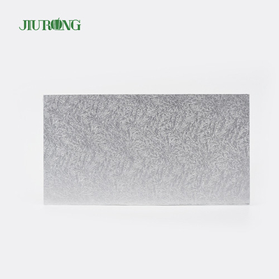 Panneau de gâteau jetable argenté de relief 30*40cm pour le magasin de boulangerie