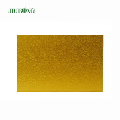 Rectangle de plateau à gâteau jetable de 8 pouces