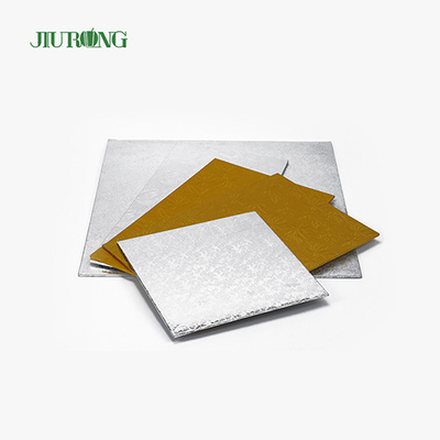 Rectangle de plateau à gâteau jetable de 8 pouces