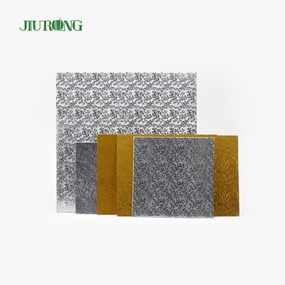 Rectangle de plateau à gâteau jetable de 8 pouces