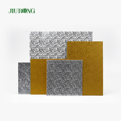 Rectangle de plateau à gâteau jetable de 8 pouces