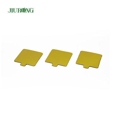 Panneau réutilisable 100*65mm de gâteau de rectangle d'or de forces de défense principale ingraissable jetable