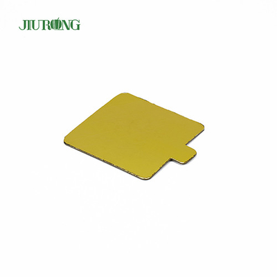 Panneau réutilisable 100*65mm de gâteau de rectangle d'or de forces de défense principale ingraissable jetable
