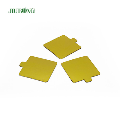 Panneau réutilisable 100*65mm de gâteau de rectangle d'or de forces de défense principale ingraissable jetable