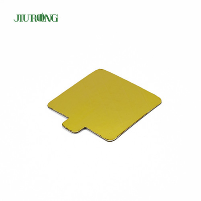 Panneau réutilisable 100*65mm de gâteau de rectangle d'or de forces de défense principale ingraissable jetable