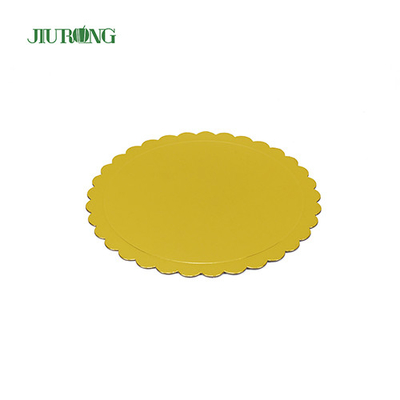 Recyclable biodégradable jetable de panneau de gâteau de papier d'aluminium de catégorie comestible
