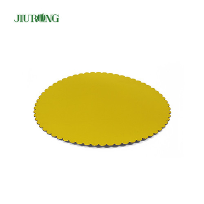 Recyclable biodégradable jetable de panneau de gâteau de papier d'aluminium de catégorie comestible