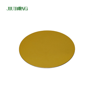 Planches à gâteau ingraissables en papier MDF jetables 14 pouces ondulé
