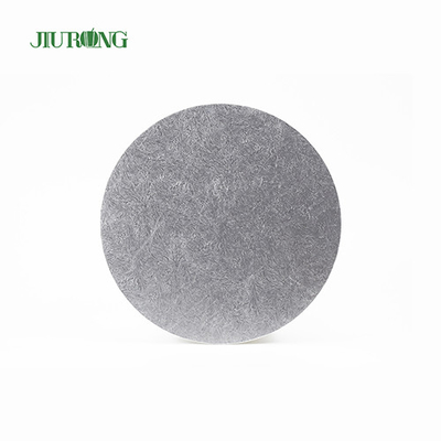 Panneau de gâteau rond d'or de papier ondulé de forces de défense principale JIURONG recyclable de 10 pouces